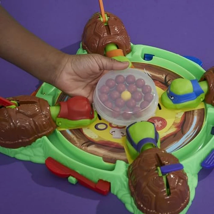 Hungry Hungry Hippos: Teenage Mutant Ninja Turtles Edition Game | Ages 4 and Up | 2 to 4 Players | Kids Board Games | Gifts for Preschoolers | Easter Gifts for Boys and Girls (Amazon Exclusive) by Hasbro Gaming - Image 4
