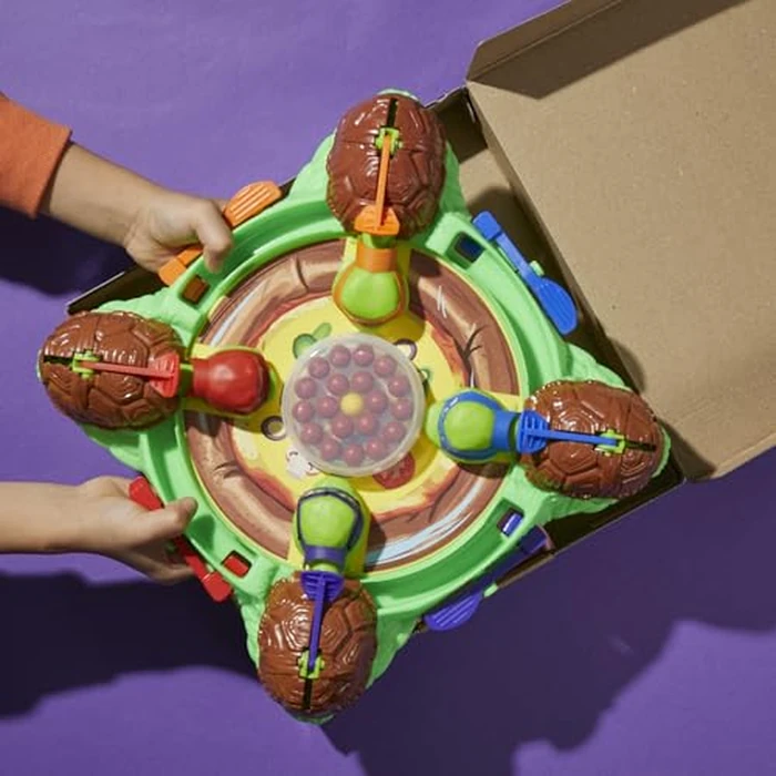 Hungry Hungry Hippos: Teenage Mutant Ninja Turtles Edition Game | Ages 4 and Up | 2 to 4 Players | Kids Board Games | Gifts for Preschoolers | Easter Gifts for Boys and Girls (Amazon Exclusive) by Hasbro Gaming - Image 7