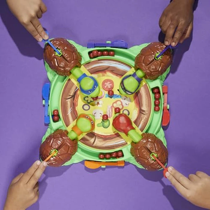 Hungry Hungry Hippos: Teenage Mutant Ninja Turtles Edition Game | Ages 4 and Up | 2 to 4 Players | Kids Board Games | Gifts for Preschoolers | Easter Gifts for Boys and Girls (Amazon Exclusive) by Hasbro Gaming - Image 8