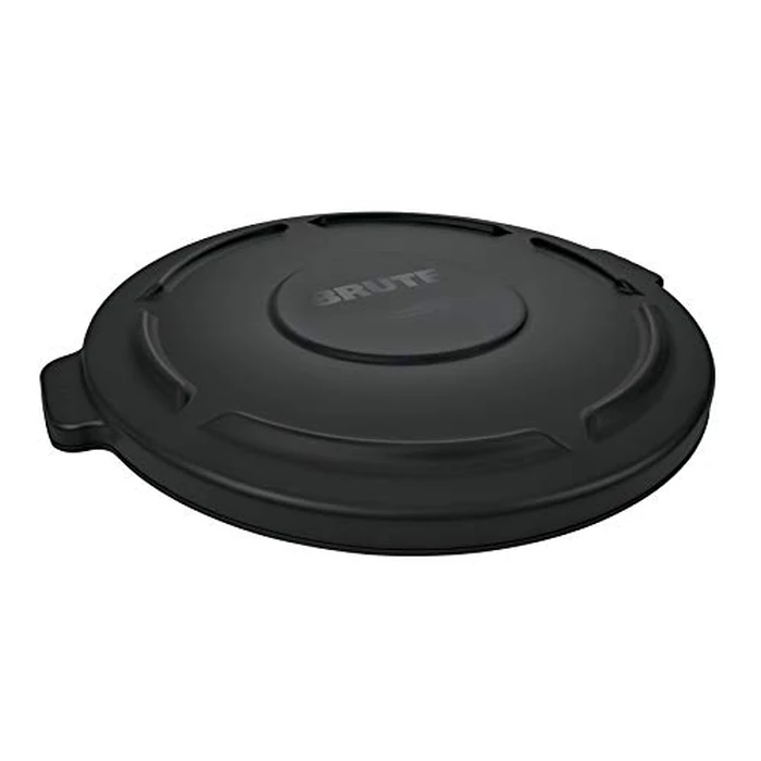 Rubbermaid Commercial Products BRUTE Heavy-Duty Round Trash/Garbage Lid 44-Gallon Black for Landscapers/Construction Sites/Restaurants/Back of House/Offices/Warehouses/Commercial Environments by Rubbermaid Commercial Products - Used - Very Good condition