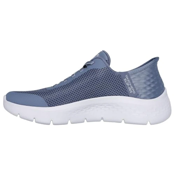 Skechers Women's Go Walk Flex Hands Free Slip-Ins-Grand Entry Sneaker, Blue, 5 Wide by Skechers - Image 2