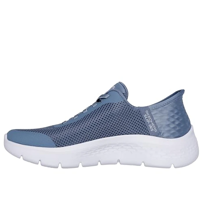 Skechers Women's Go Walk Flex Hands Free Slip-Ins-Grand Entry Sneaker, Blue, 5 Wide by Skechers - Image 3