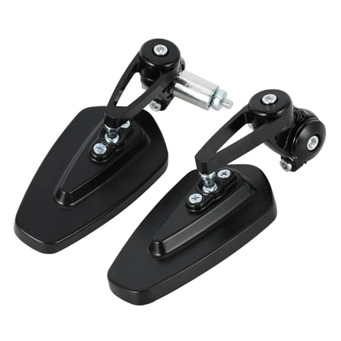 IUVWISN Motorcycle Rear View Side Mirror Handlebar Mirrors CNC for Surron Sur Ron LBX E-Ride Pro SR S SS 2.0 3.0 Talaria Sting MX3/R MX4 Talaria X3 XXX X Electric Dirt Bike Black,Direct Installation by IUVWISN - Image 7