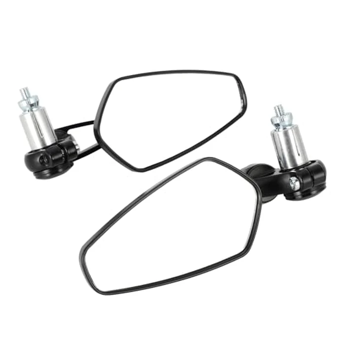 IUVWISN Motorcycle Rear View Side Mirror Handlebar Mirrors CNC for Surron Sur Ron LBX E-Ride Pro SR S SS 2.0 3.0 Talaria Sting MX3/R MX4 Talaria X3 XXX X Electric Dirt Bike Black,Direct Installation by IUVWISN - Image 9