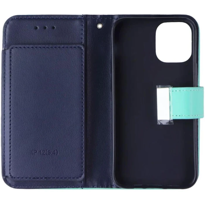 MyBat MyJacket Flip Cover Wallet Phone Case for iPhone 12 Mini - Teal Green - Brand New by MyBat - Image 3