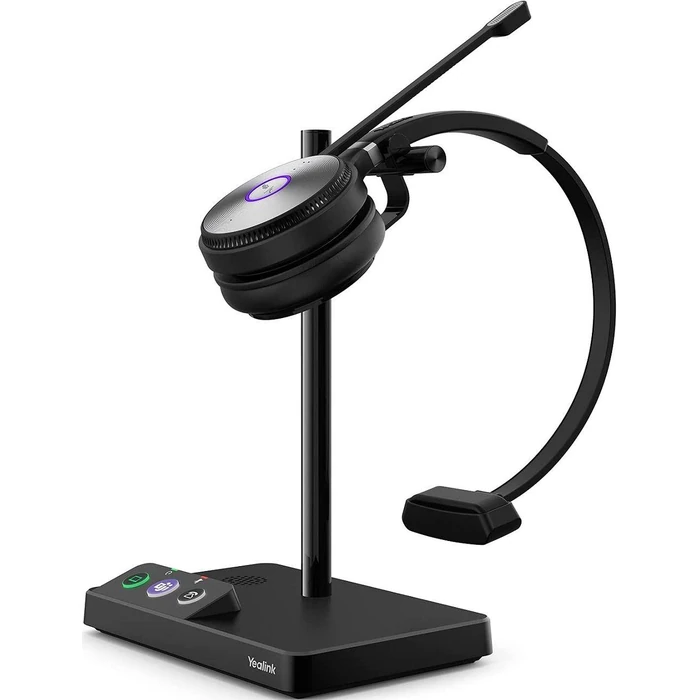 Yealink WH62 Mono Teams Wireless Headset - Black by Yealink - Refurbished - Brand New condition