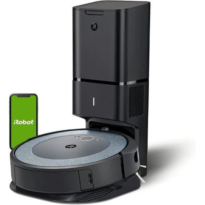 iRobot Roomba i4+ Self-Emptying Vacuum Cleaning Robot - Black by iRobot - Image 1