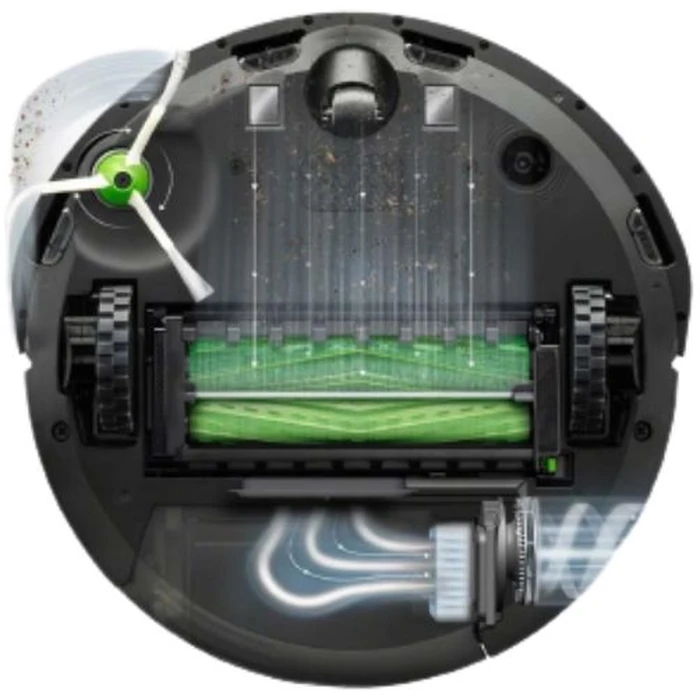 iRobot Roomba i4+ Self-Emptying Vacuum Cleaning Robot - Black by iRobot - Image 3