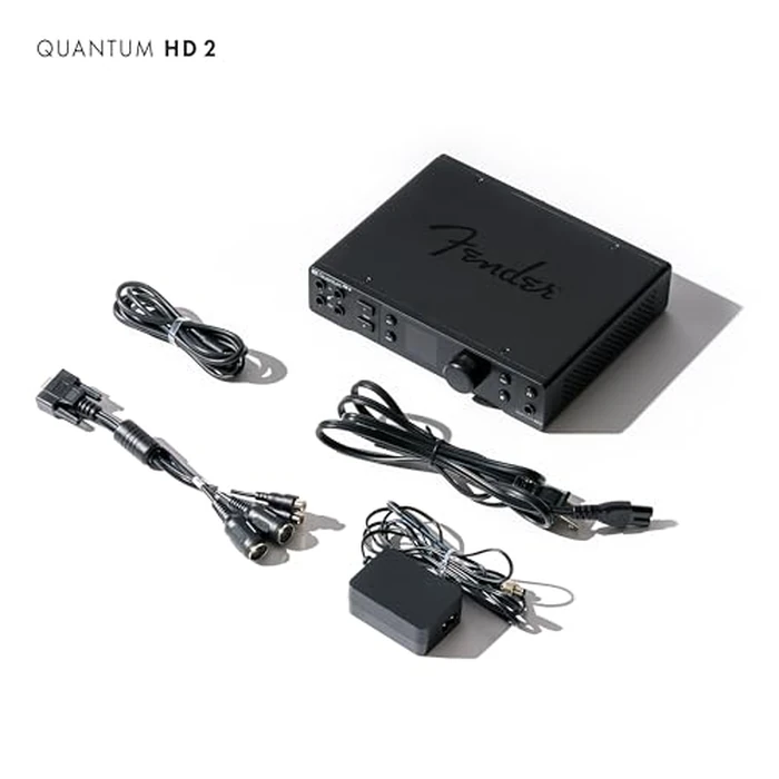 Fender Quantum HD 2 | 20x24 USB-C Audio Interface for Music Production, MAX-HD Mic Preamps, Front Instrument Inputs, ADAT & S/PDIF I/O, Auto Gain, Re-Amp Outputs, Loopback, Headphone Amp, Mac & PC by Fender - Image 8