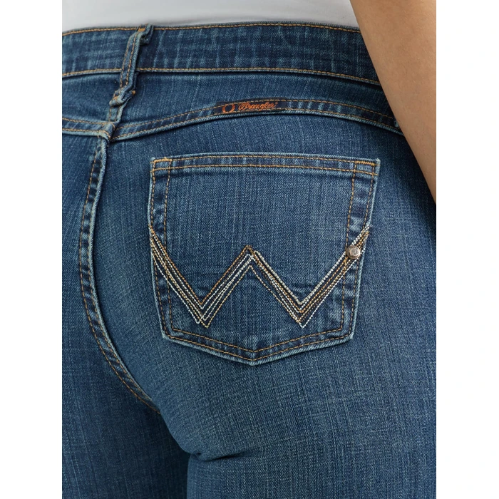 WranglerwomensCool Vantage Q-baby Mid Rise Boot Cut Ultimate Riding Jean by Wrangler - Image 3
