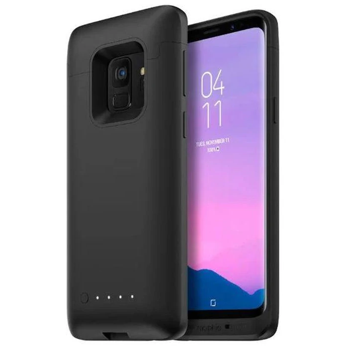 Mophie Juice Pack External Battery Phone Case with Wireless Charging for Samsung Galaxy S9 - Black by Mophie - Refurbished - Brand New condition