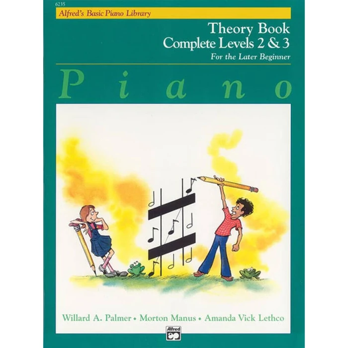 Alfred's Basic Piano Library Theory Complete, Bk 2 & 3: For the Later Beginner (Alfred's Basic Piano Library, Bk 2 & 3) by Alfred Music - Used - Good condition - US$2.39