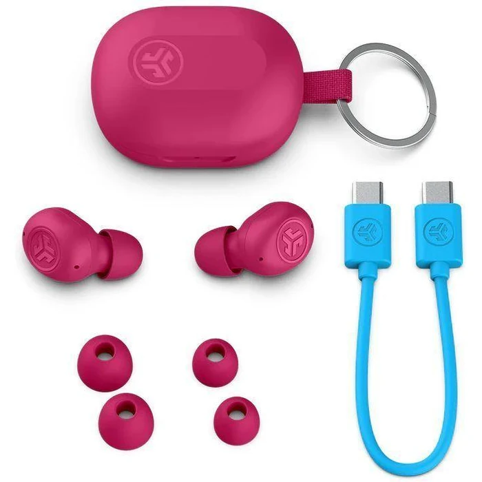 JLab JBuds Mini True Wireless Earbuds - Magenta Pink by JLab - Image 5