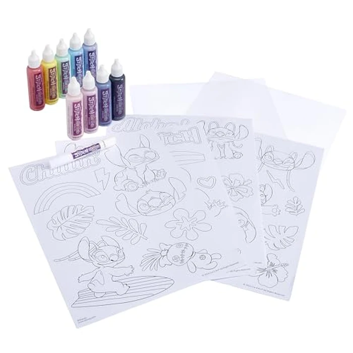 Stitch CRA-Z-Gels 3D Deluxe DIY Sticker Maker Set, Great for Boys and Girls Ages 6 and Up by Cra-Z-Art - Image 2