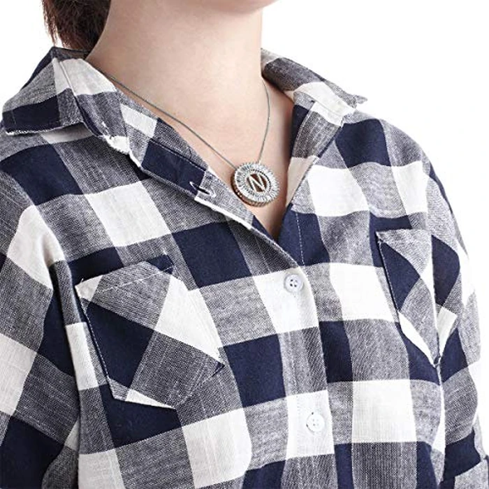 COTTVOTT A-Z Alphabet Pendant Necklaces Charms Women Initial Letter Chain Necklace 4 Colors by COTTVOTT - Image 2