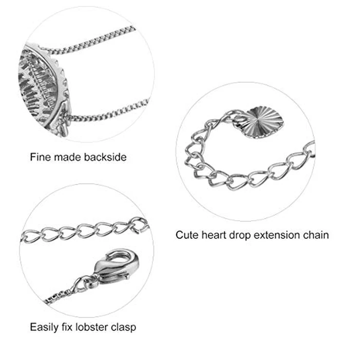 COTTVOTT A-Z Alphabet Pendant Necklaces Charms Women Initial Letter Chain Necklace 4 Colors by COTTVOTT - Image 5