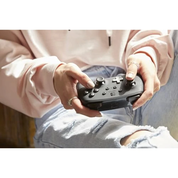 PowerA Enhanced Wireless Controller for Nintendo Switch/Switch 2 / Switch Lite/OLED Model - Black - Gamepad, game controller, Officially Licensed by PowerA - Image 4