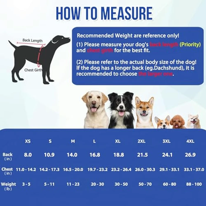 SlowTon Dog Surgery Recovery Suit - Zipper On Dog Onesies After Surgery for Female Male Dogs, Abdominal Wounds Bandages Cone/E-Collar Alternative Dogs Surgical Body Suit Anti-Licking (Grey, S) by SlowTon - Image 2