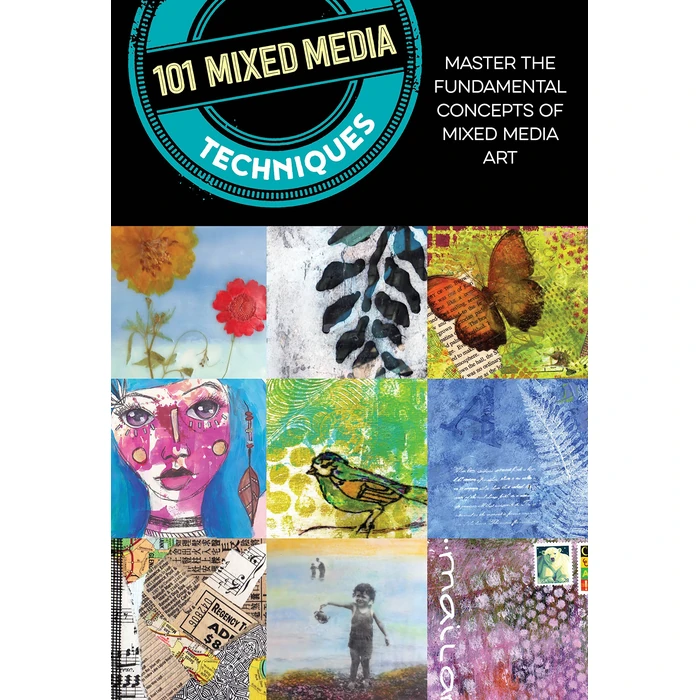 101 Mixed Media Techniques: Master the fundamental concepts of mixed media art by Walter Foster Publishing - Used - Like New condition - CA$15.84