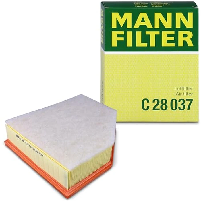 Mann Filter C 28 037 Engine Air Filter Replacement Compatible With BMW 530e, 530i, 540i, 740i, 745e, 840i, X3, X4, X5, X7 by Mann Filter - Image 1