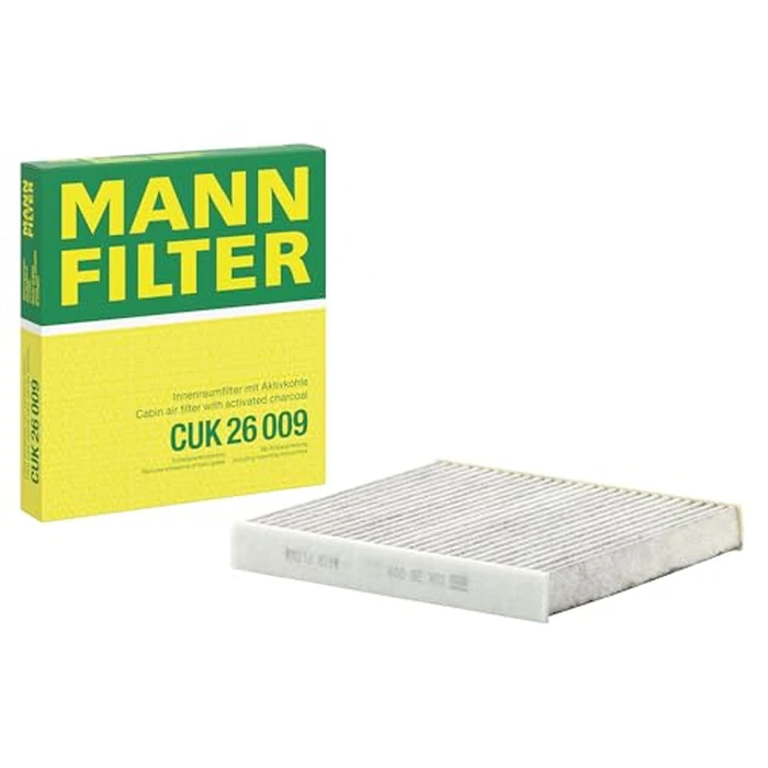 MANN-FILTER CUK 26 009 Cabin Air Filter with Activated Carbon by Mann Filter - Used - Very Good condition - US$12.88
