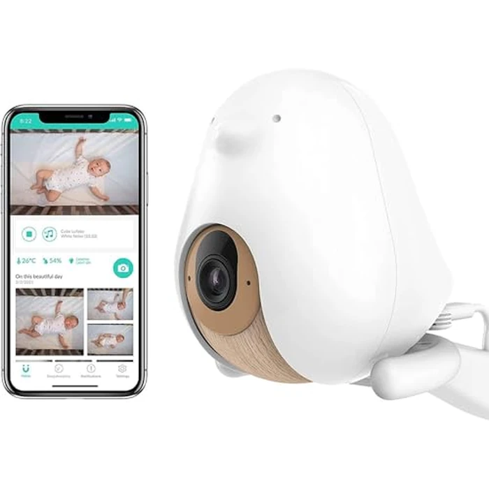 Cubo Ai Plus Smart Baby Monitor and 3-Stand Set | 1080p HD Night Vision Camera with A.I. Baby Safety Alerts, Sleep Analytics and Two-Way Audio | iOS, Android and Smart Home Compatible by CüboAi - Used - Acceptable condition