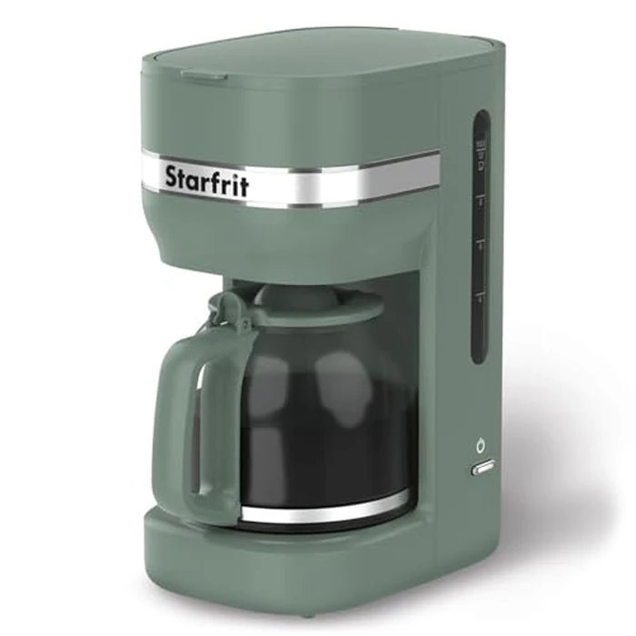 Starfrit 10-Cup Coffee Maker - Keep Warm Function - Reusable Filter Basket - Easy to clean - 900W - Sage by Starfrit - Used - Good condition - CA$29.74
