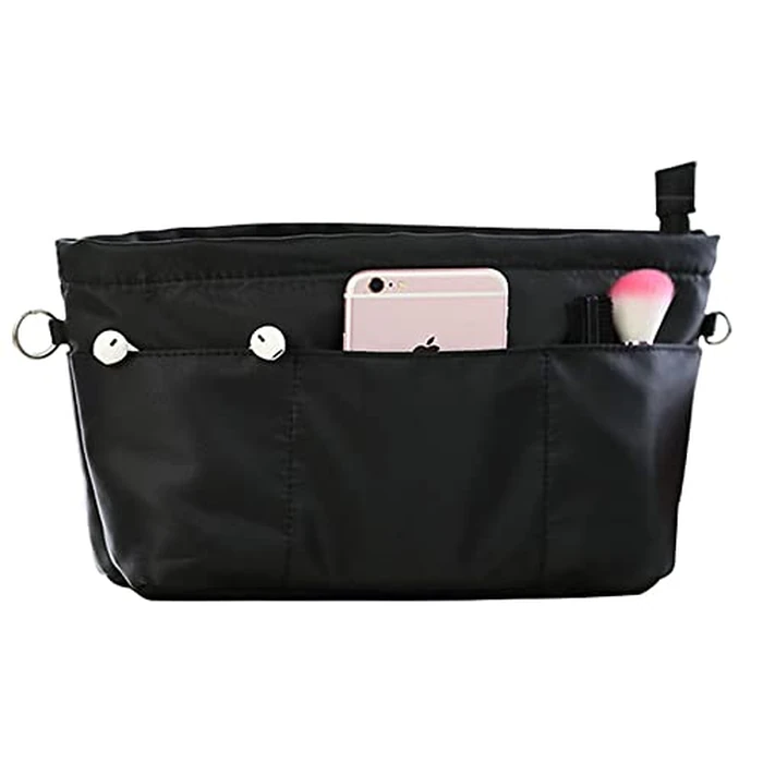 Lckaey Purse organizer insert for neverfull handbag is compatible with more similar brands of tote bag-nylon organizer 3055black-L by Lckaey - Used - Very Good condition