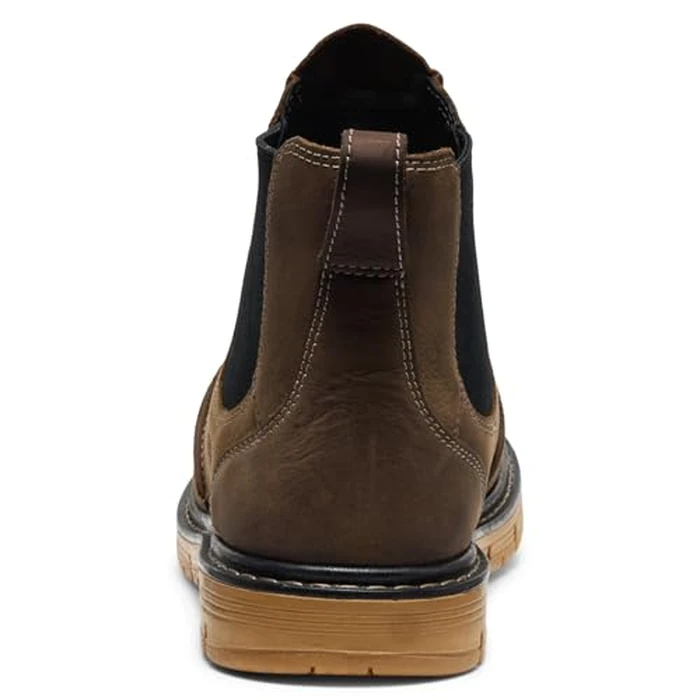 KEEN Utility Men's CSA San Jose Chelsea Alloy Aluminum Toe 90 Degree Heel Pull On Work Boots, Cascade Brown/Gum, 7 EE by KEEN Utility - Image 7
