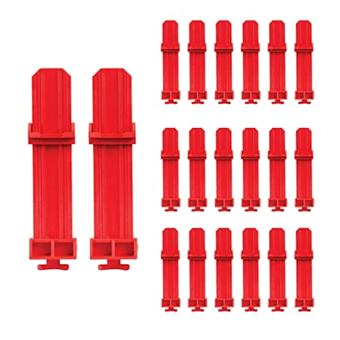 On-Q AC1051-RC-20 Ratchet Clip, Red by On-Q - Used - Like New condition - CA$50.52