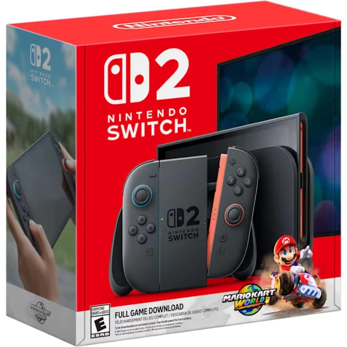 Nintendo Switch 2 Handheld Gaming Console (Bundle) - Mario Kart World Bundle by Nintendo - Image 1