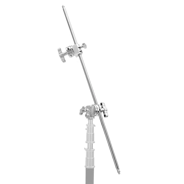 PHOCUS 42 inch C Stand Boom Arm, Extension Grip Boom Arm with 2 Pieces Swivel Grip Head for Photography C Stand Light Stand Reflector Flag and Other Studio Video Equipment by PHOCUS - Image 3