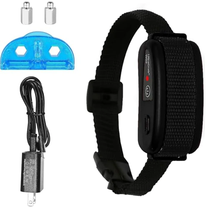 UltraCrab Indoor Pet Barrier for Dogs, Wireless Indoor Electric Fence, Pet Gate, Keeps Areas Off Limits, Dog Fence Waterproof/Rechargeable Training Collar (Only Receiver for Dog System) by UltraCrab - Used - Like New condition