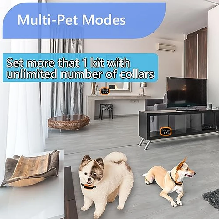 UltraCrab Indoor Pet Barrier for Dogs, Wireless Indoor Electric Fence, Pet Gate, Keeps Areas Off Limits, Dog Fence Waterproof/Rechargeable Training Collar (Only Receiver for Dog System) by UltraCrab - Image 6