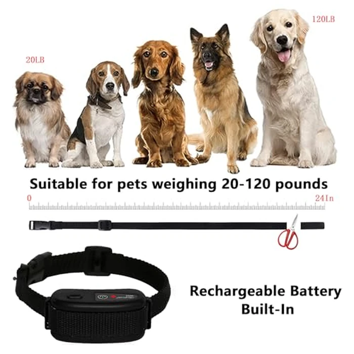 UltraCrab Indoor Pet Barrier for Dogs, Wireless Indoor Electric Fence, Pet Gate, Keeps Areas Off Limits, Dog Fence Waterproof/Rechargeable Training Collar (Only Receiver for Dog System) by UltraCrab - Image 7