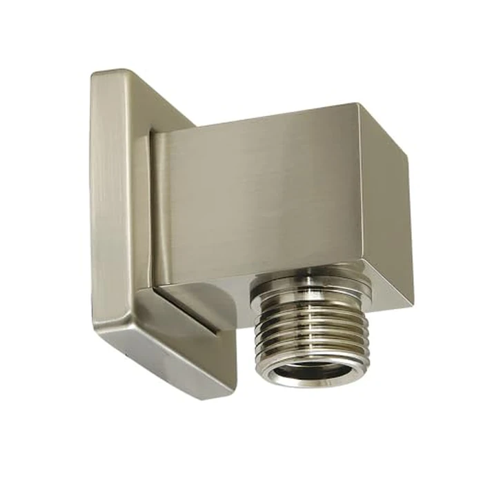 Kingston Brass K173ASQ8 Claremont Wall Mount Supply Elbow, 2-1/16'' (L) x 2-1/16'' (W) x 2-11/16'' (H), Brushed Nickel by Kingston Brass - Used - Like New condition - CA$29.96