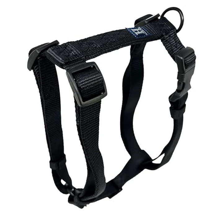 Hamilton CFA XSBK Adjustable Comfort Nylon Dog Harness, Black, 3/8-Inch x 10-16-Inch by Hamilton - Used - Very Good condition