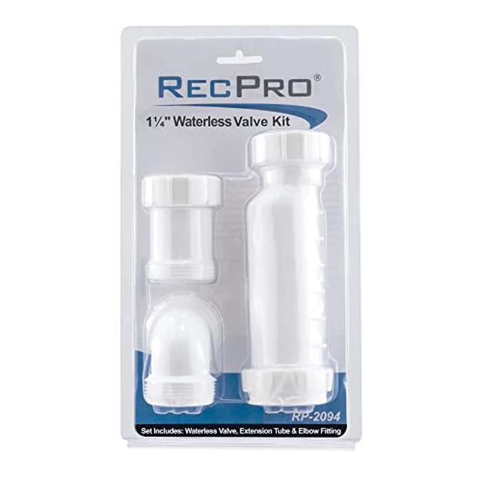 RV Waterless P Trap Self Sealing to Prevent Foul Odors | HepvO Sanitary Waste Valve | Waterless Valve | P Trap Replacement (1 1/4") by RecPro - Image 3