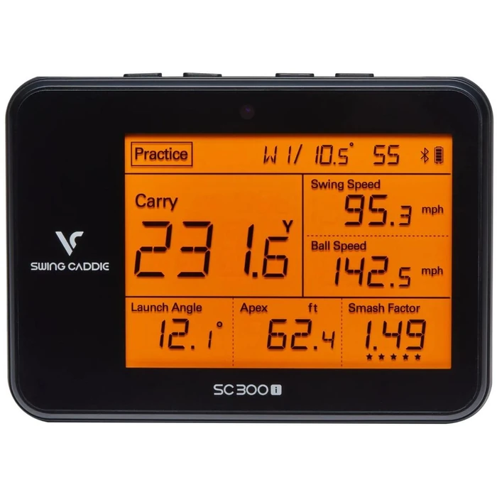Voice Caddie Swing Caddie SC300i Portable Golf Launch Monitor - Black by Voice Caddie - Refurbished - Excellent condition