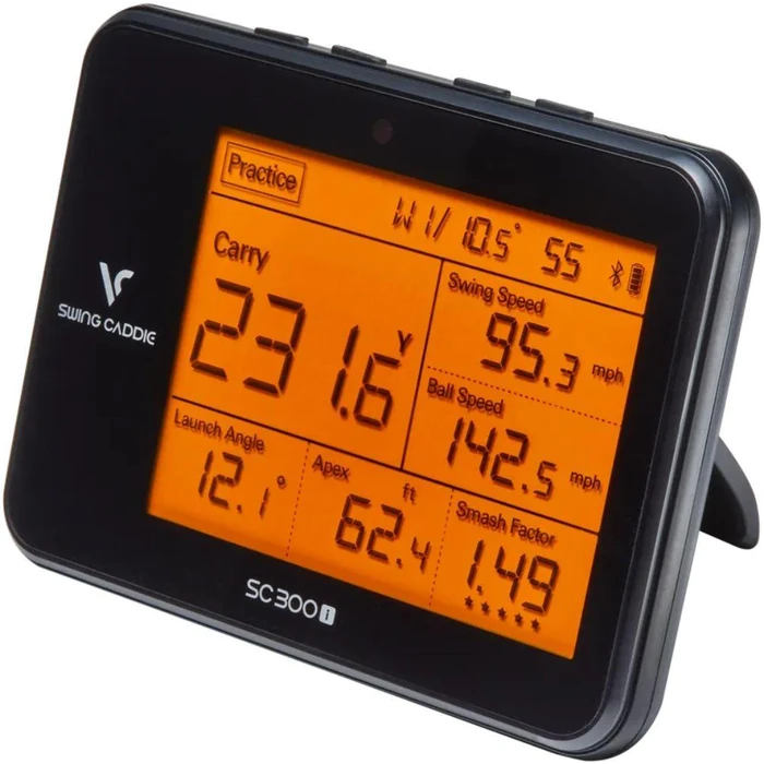 Voice Caddie Swing Caddie SC300i Portable Golf Launch Monitor - Black by Voice Caddie - Image 4