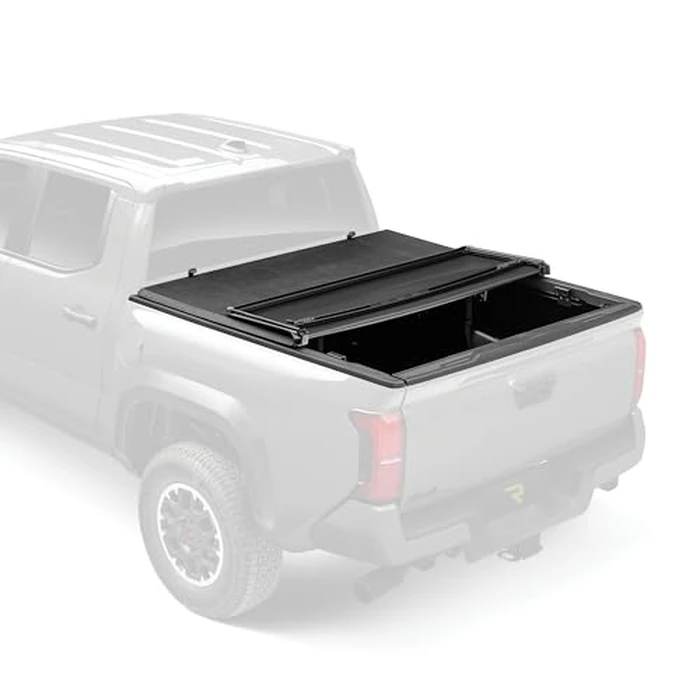 Gator Soft Tri-Fold Truck Bed Tonneau Cover w/Gear Straps | Fits 2019-2026 Chevy/GMC Silverado/Sierra 1500 New Body Style (w/o Carbon Pro Bed, fits Multi-Pro/Multi-Flex Tailgate) 5' 8" Bed (69.6) by Gator - Image 1