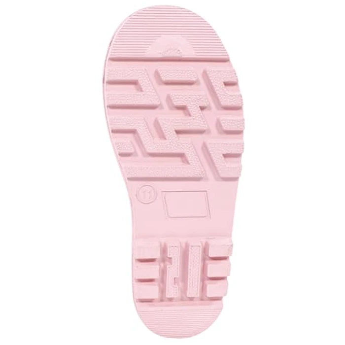 Hudson Baby Girls Rain Boots, Mauve Ditsy Rose, 9 Toddler by Hudson Baby - Image 4