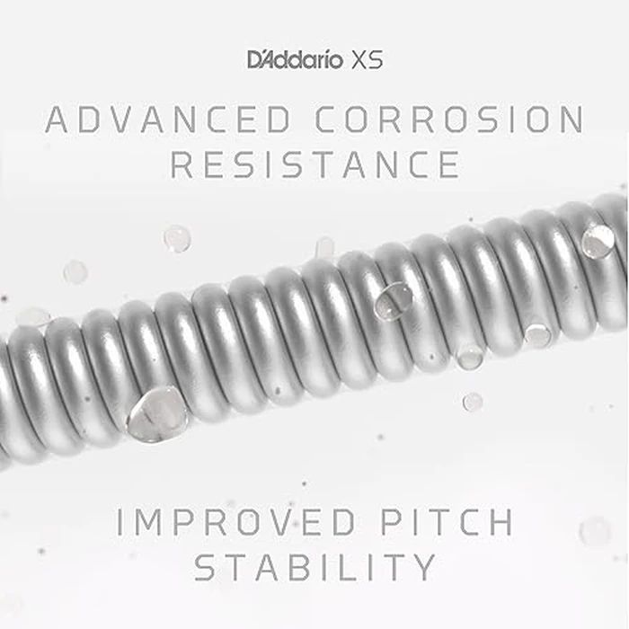 D'Addario Bass Guitar Strings, XS Coated Electric, XSB32130MS, Hybrid Light 32-130, Multiscale, 6-String Set, Pack of 1 by D'Addario - Image 6