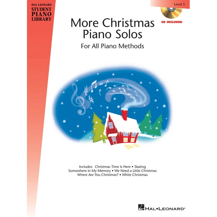 More Christmas Piano Solos - Level 5: Hal Leonard Student Piano Library by Hal Leonard - Used - Like New condition - CA$13.02