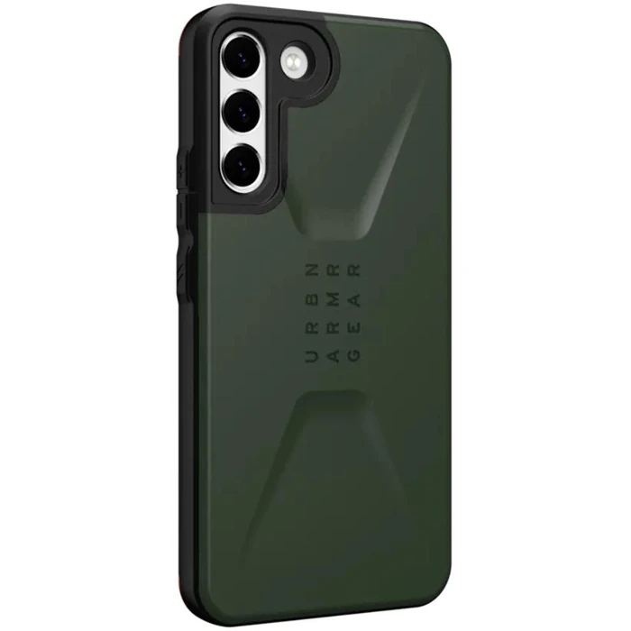Urban Armor Gear Civilian Series Phone Case for Samsung Galaxy S22+ 5G - Olive by Urban Armor Gear - Image 3