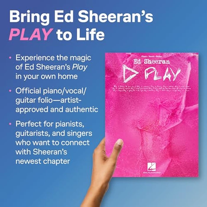 Ed Sheeran - Play - Official Piano/Vocal/Guitar Songbook by Hal Leonard - Image 2