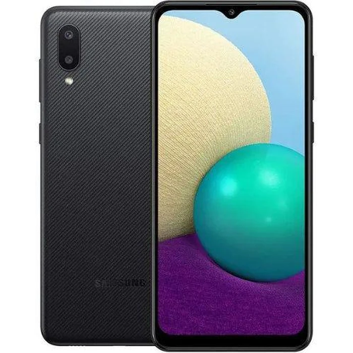 Galaxy A02 - 32GB - 2GB RAM - 1 Physical SIM - Black - T-Mobile by Samsung - Refurbished - Excellent condition - US$60.49