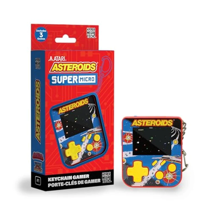 HyperMegaTech Atari Asteroids Key Chain by Blaze Entertainment - Image 3