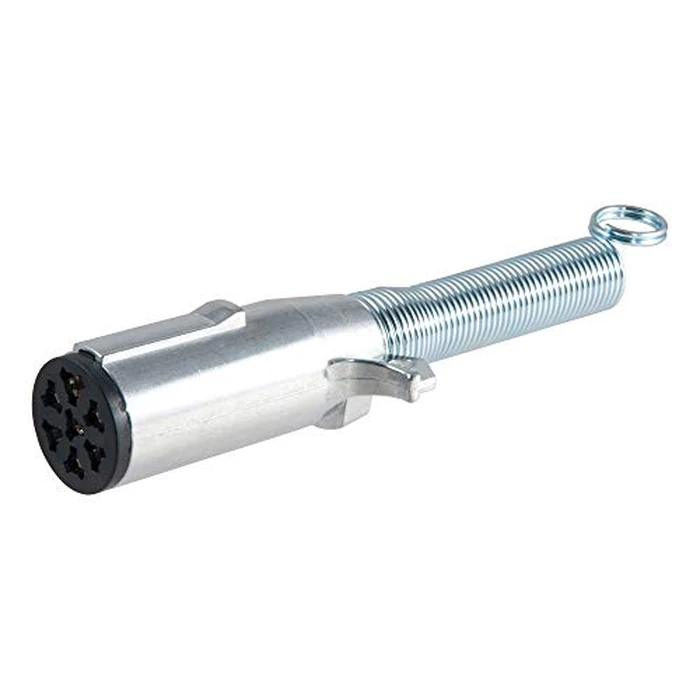 Curt Manufacturing 58180 7-Pole Die Cast Connector Trailer End With Spring by CURT - Used - Good condition - CA$8.94