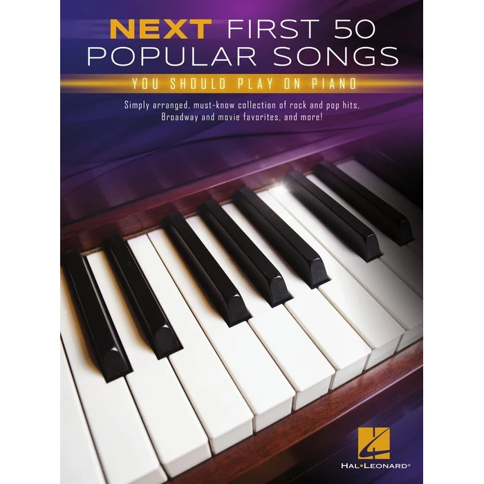 Next First 50 Popular Songs You Should Play on Piano by Hal Leonard - Image 1